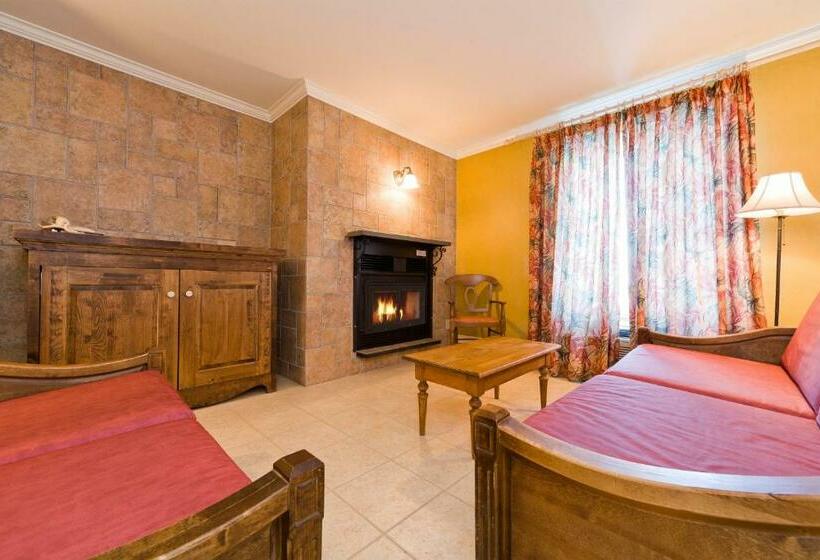 Апартаменты 1 Спальня Нижний Этаж, La Remontée Appartements Hôtel