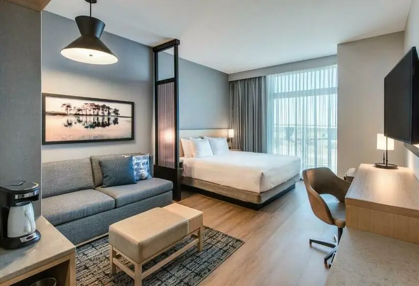 キングサイズベッドのスタンダードルーム, Hyatt Place Kent Narrows And Marina