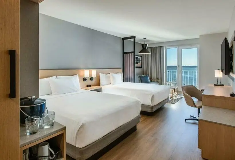 クイーンサイズベッドのスタンダードルーム, Hyatt Place Kent Narrows And Marina