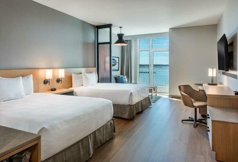 Quarto Estandar Cama Queen para Deficientes Físicos, Hyatt Place Kent Narrows And Marina