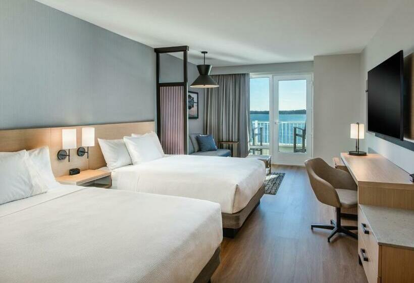 غرفة قياسية سرير ملكى, Hyatt Place Kent Narrows And Marina