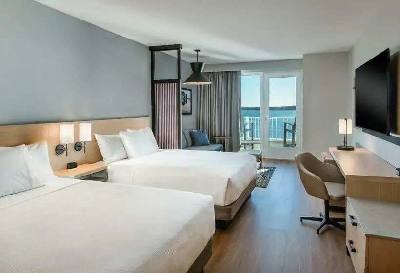 クイーンサイズベッドのスタンダードルーム, Hyatt Place Kent Narrows And Marina