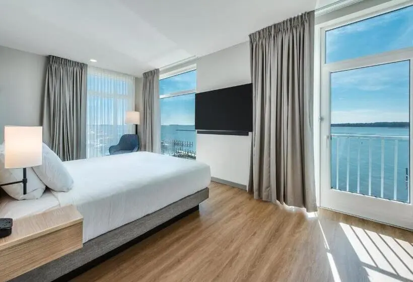 キングサイズベッドのスイートルーム, Hyatt Place Kent Narrows And Marina