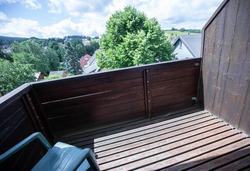 발코니 스탠다드 싱글 룸, Landhotel Jägerhof