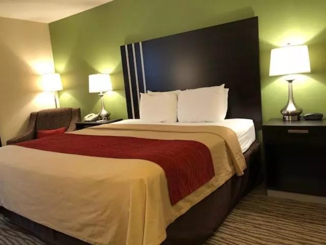 キングサイズベッドのスタンダードルーム, Inn At Clinton