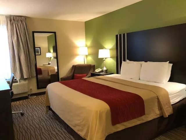 キングサイズベッドのスタンダードルーム, Inn At Clinton