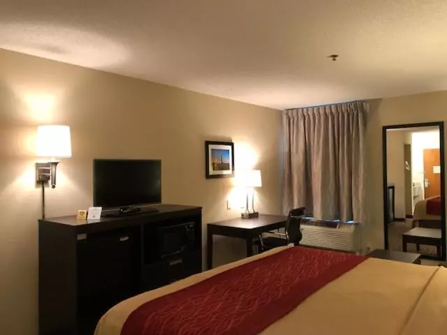 キングサイズベッドのスタンダードルーム, Inn At Clinton