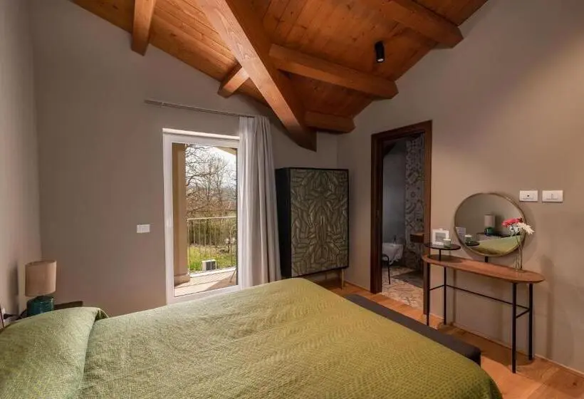 バルコニー付きデラックスルーム, Le Talee Agriturismo Di Charme