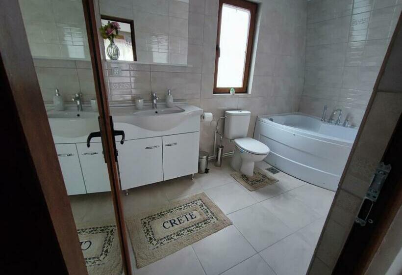 غرفة ديلوكس مزودة بشرفة, Casa De Vacanta Estera Rucar