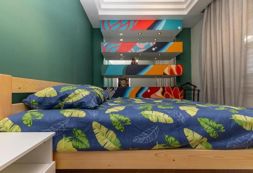 اتاق استاندارد با سرویس بهداشتی مشترک, Wanderlust Boutique Hostel