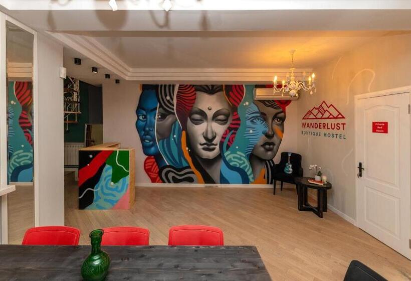 اتاق استاندارد چهارنفره با سرویس بهداشتی مشترک, Wanderlust Boutique Hostel