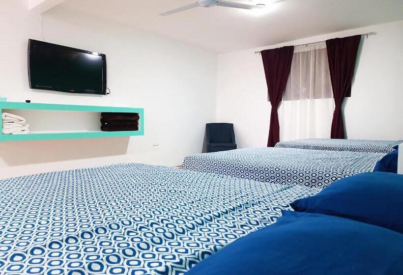 스탠다드 트리플 룸, Posada Los Faroles Atlixco