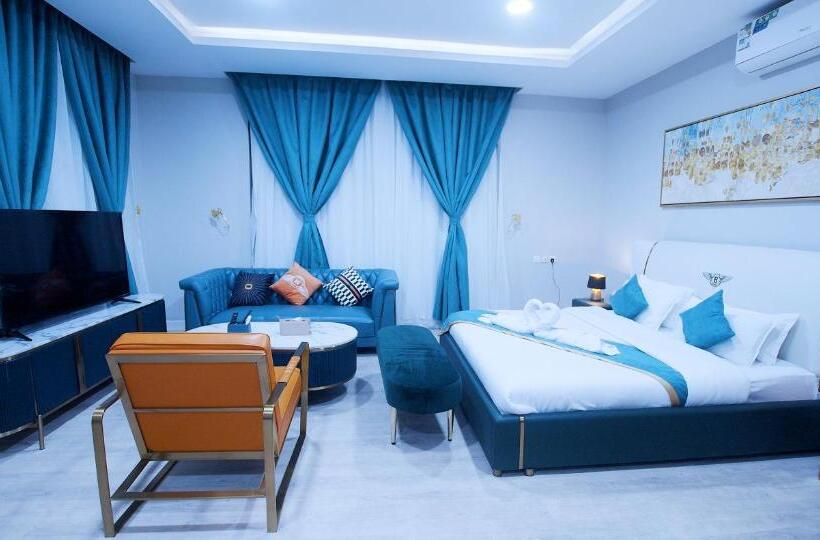 带花园景观和一个卧室的别墅, Relaxe Palace