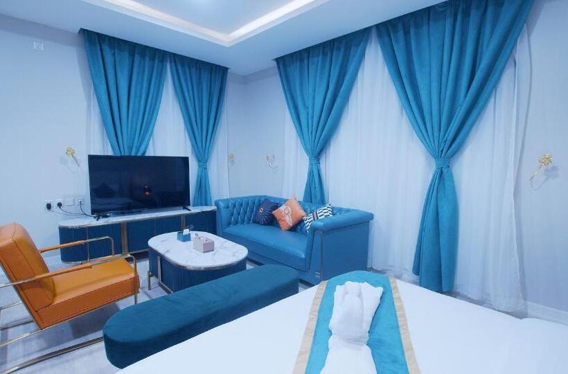 带花园景观和一个卧室的别墅, Relaxe Palace