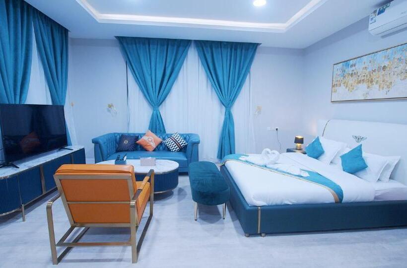 带花园景观和一个卧室的别墅, Relaxe Palace