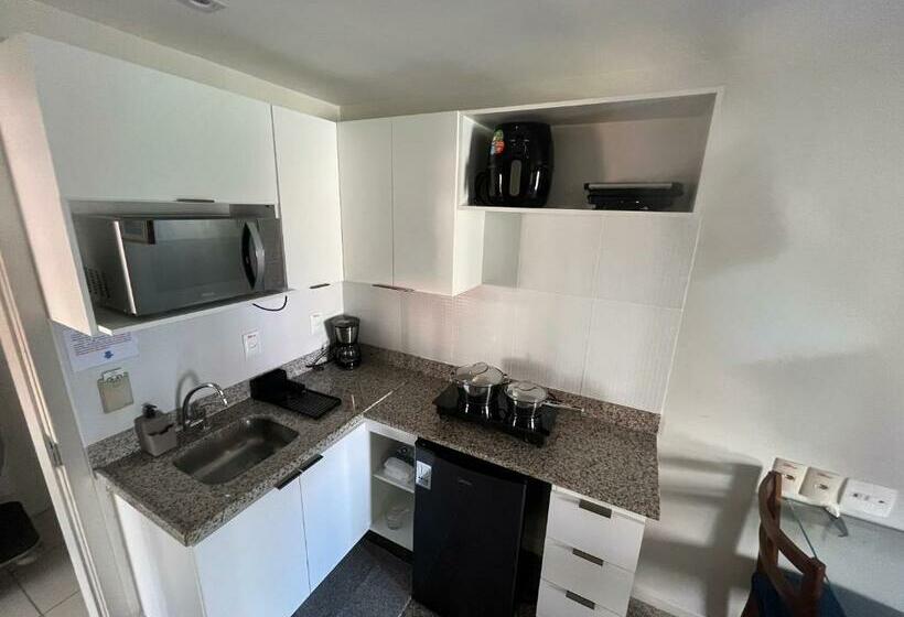 إستوديو قياسى مطل على البحر, Apê Beira Mar Meireles Com Café Da Manhã