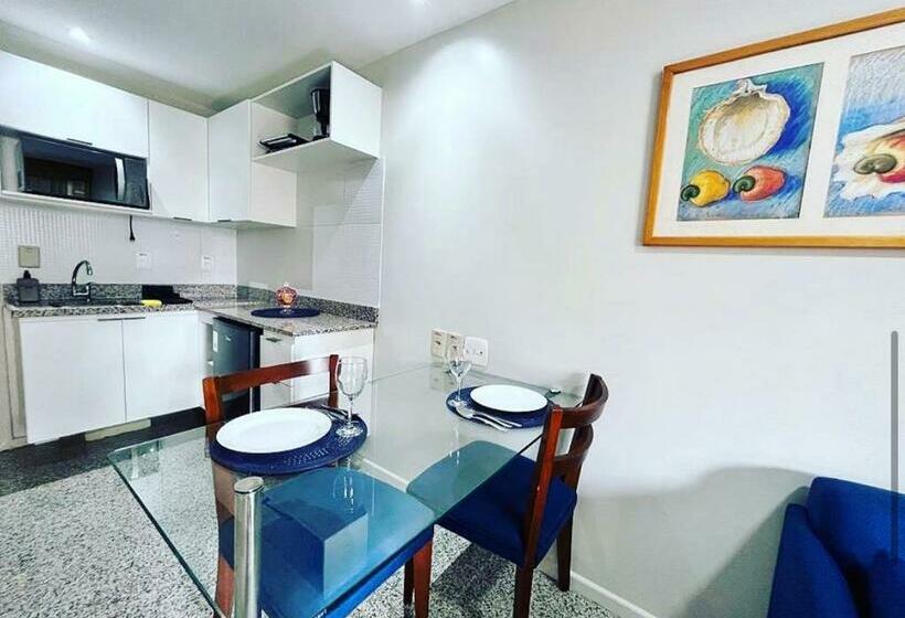 إستوديو قياسى مطل على البحر, Apê Beira Mar Meireles Com Café Da Manhã