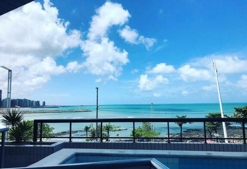 إستوديو قياسى مطل على البحر, Apê Beira Mar Meireles Com Café Da Manhã