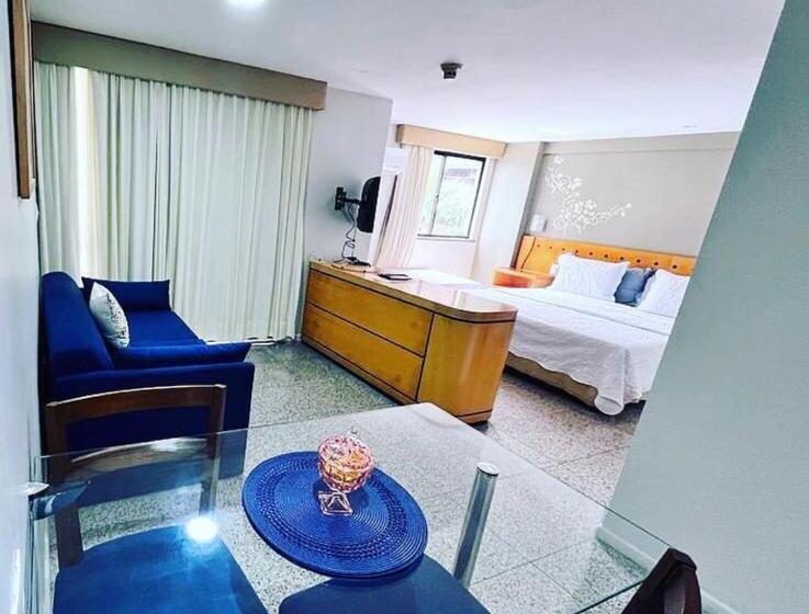 إستوديو قياسى مطل على البحر, Apê Beira Mar Meireles Com Café Da Manhã