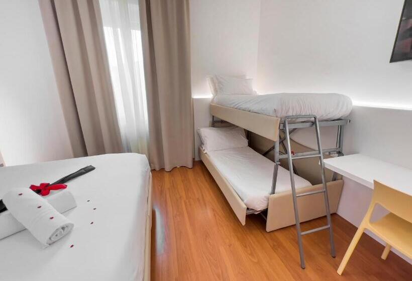 اتاق استاندارد چهار تخته, Gran Sasso & Spa