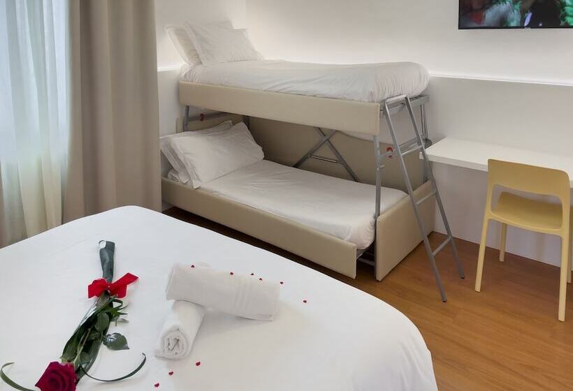 اتاق استاندارد چهار تخته, Gran Sasso & Spa