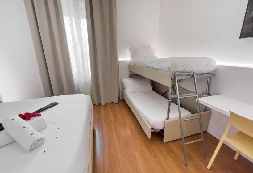 اتاق استاندارد چهار تخته, Gran Sasso & Spa