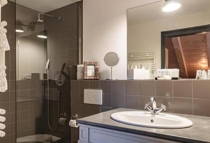 غرفة سوبيريور, Rinderberg Swiss Alpine Lodge