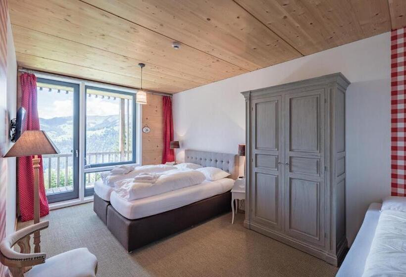 غرفة سوبيريور, Rinderberg Swiss Alpine Lodge