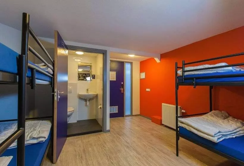 تختخواب در اتاق مشترک, Kings Inn City Hostel