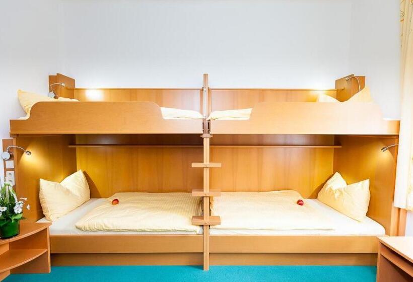 غرفة قياسية سرير بطابقين, Naturhotel Schloss Kassegg