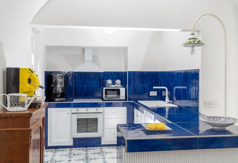 آپارتمان 1 خوابه با چشم‌انداز دریا, Capri Blue Luxury Villa Le Tre Monelle