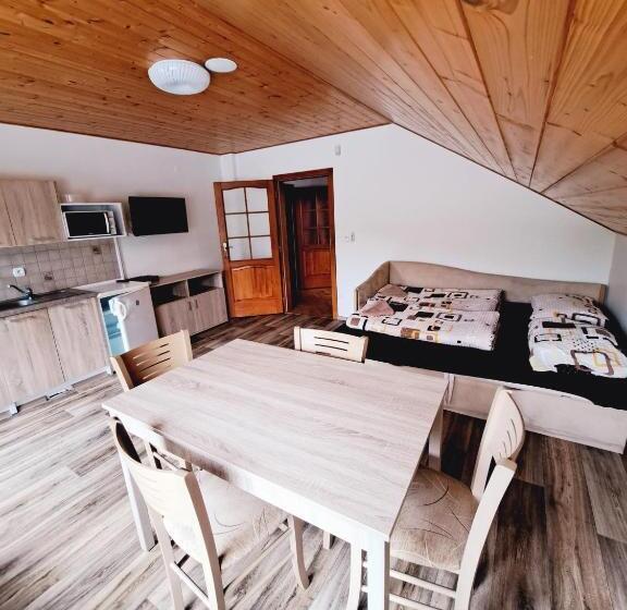 침실 1개 가든 전망 아파트, Apartmány Na Farmě