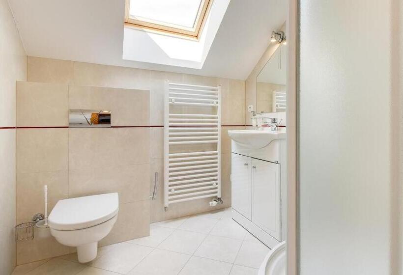 침실 1개 가든 전망 아파트, Apartmány Na Farmě