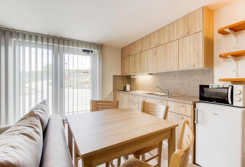 침실 1개 아파트, Apartmány Na Farmě