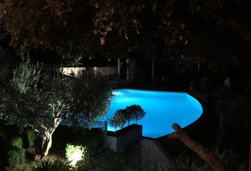 חדר סטנדרט נוף לבריכה, La Maison Du Castellet