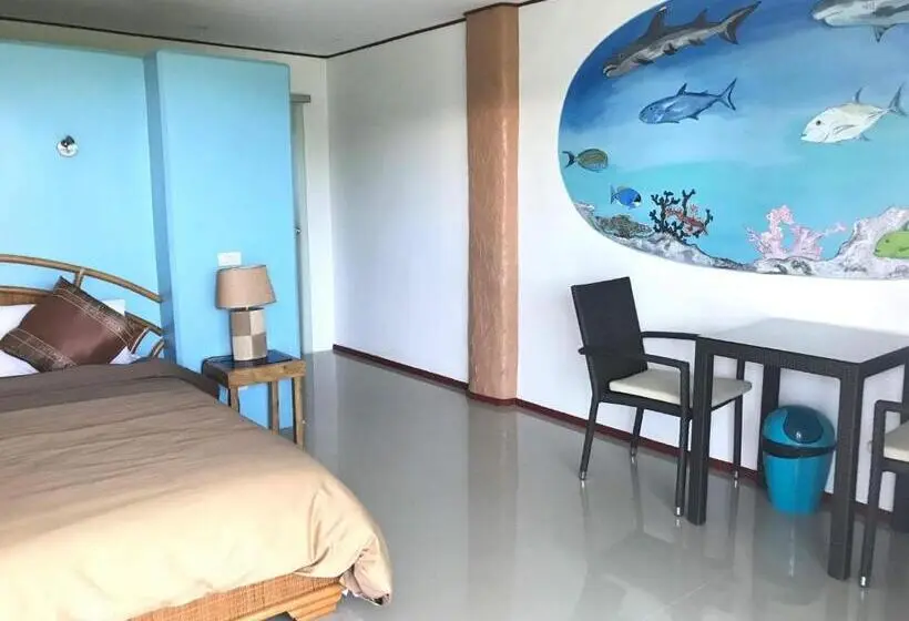 バルコニー付きデラックスルーム, Cabilao Sunset Dive & Beach Resort
