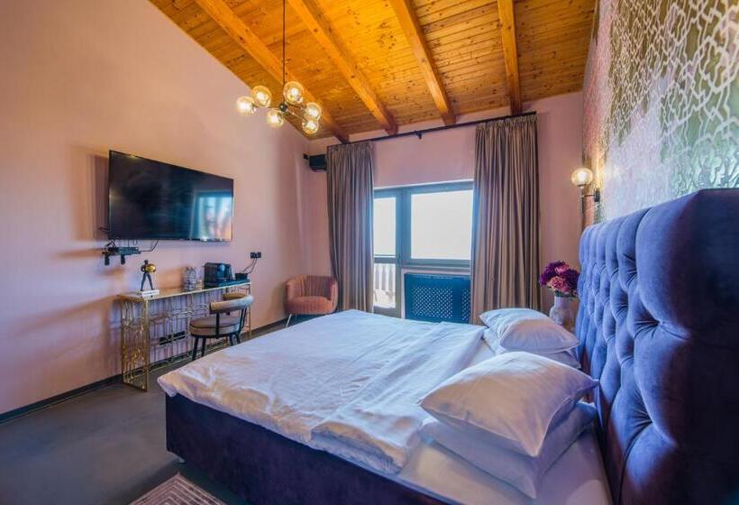 غرفة سوبيريور مطلة على الجبل, Pensiunea Casa Buna