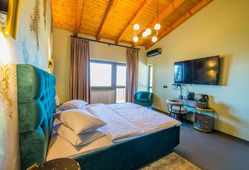 غرفة سوبيريور مطلة على الجبل, Pensiunea Casa Buna