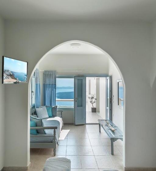 발코니가 있는 스위트, Blue Dolphins Apartments