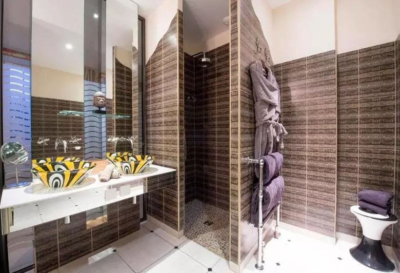 １ベッドルームのデラックスアパートメント, Le Mascaret   Restaurant Hotel Spa   Teritoria