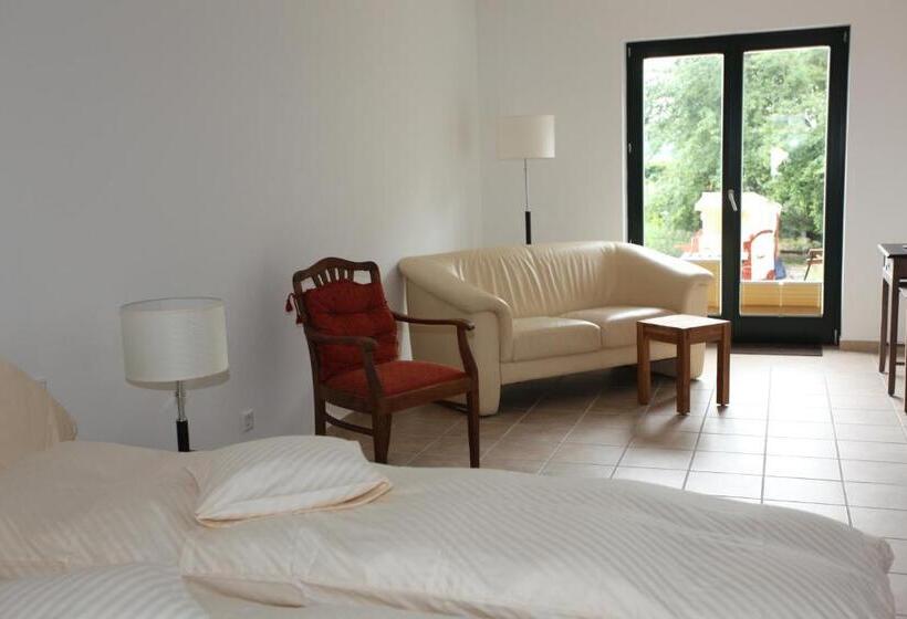 스탠다드 테라스 룸, Lindenhof Gästehaus & Hofcafe