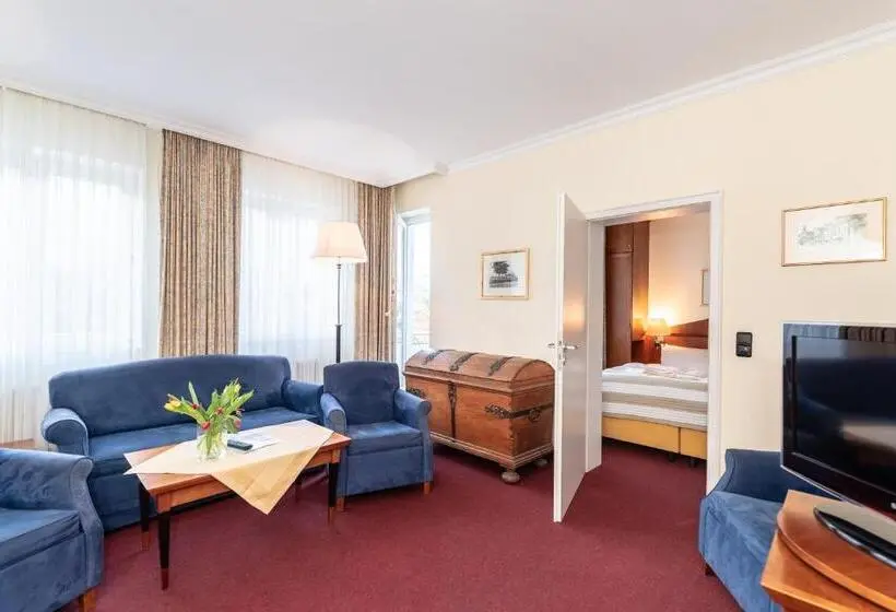 Family flat with balcony, Aparthotel Seeschlösschen
