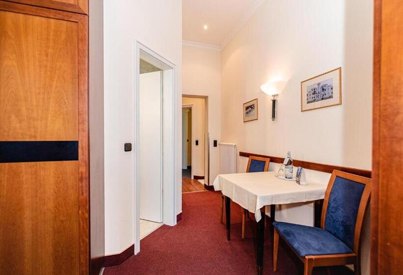 דירה בת חדר שינה 1 עם מרפסת, Aparthotel Seeschlösschen