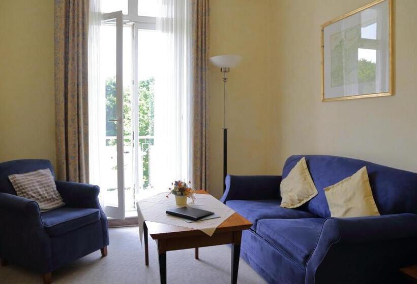 דירה בת חדר שינה 1 עם מרפסת, Aparthotel Seeschlösschen