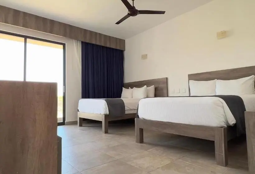 اتاق استاندارد با چشم‌انداز باغ, Coral Blue Huatulco