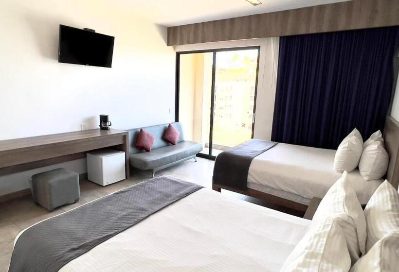 Номер Стандарт Вид на Сад, Coral Blue Huatulco