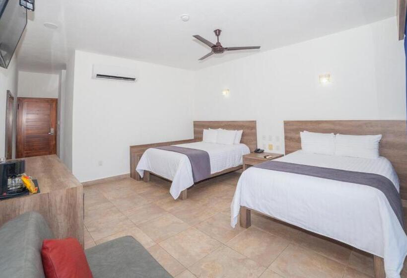 オーシャンビュースタンダードルーム, Coral Blue Huatulco