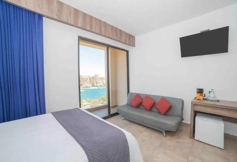 اتاق استاندارد با تخت بزرگ, Coral Blue Huatulco
