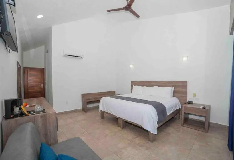 اتاق استاندارد با تخت بزرگ, Coral Blue Huatulco