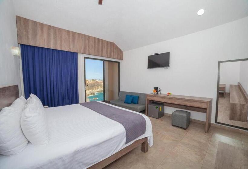 キングサイズベッドのスタンダードルーム, Coral Blue Huatulco